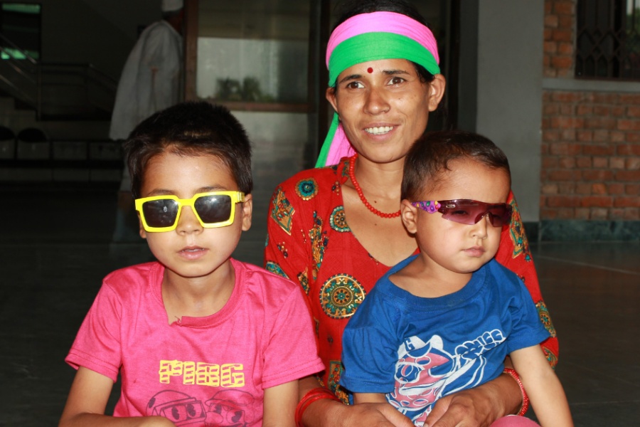 छोराको दृष्टिसँगै फर्किएको मीनाको खुशी