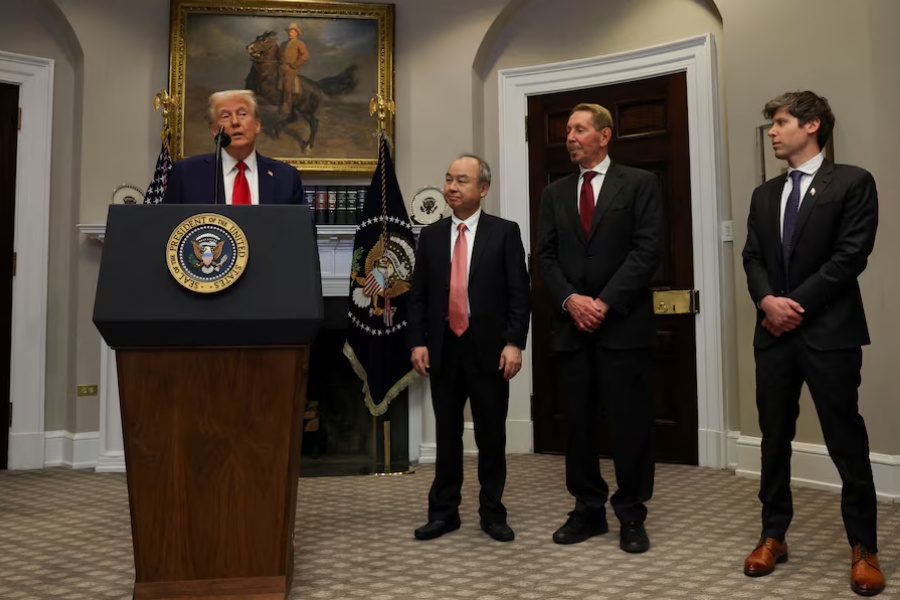 एआईका लागि पूर्वाधार बनाउन ट्रम्पले गरे ५०० अर्ब अमेरिकी डलरको घोषणा