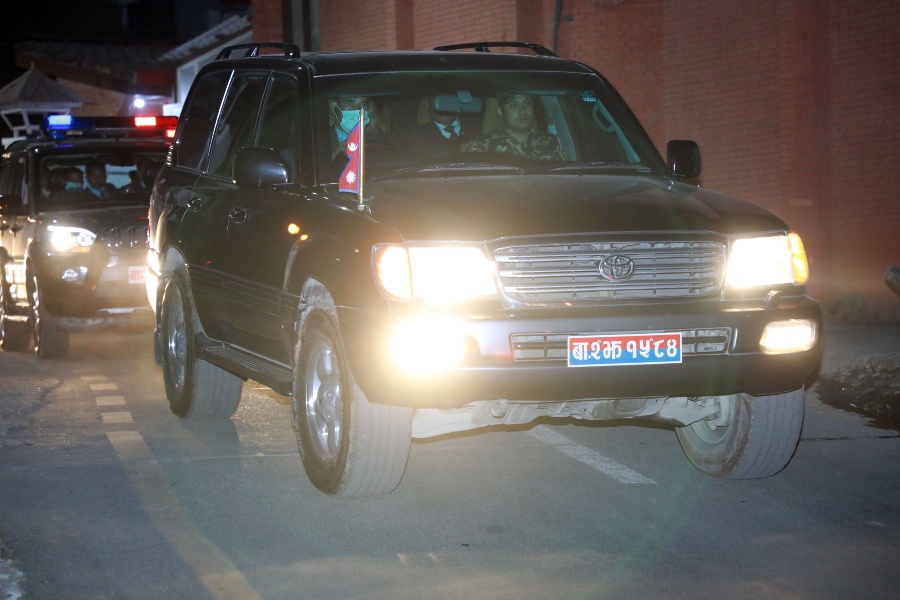 प्रधानमन्त्री दाहाल सरकारी निवास बालुवाटार सरे