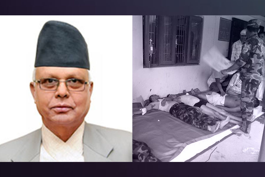 लाल आयोगको प्रतिवेदन भन्छ– टीकापुर घटनाको मुद्दा अदालतबाटै टुंगिनुपर्छ