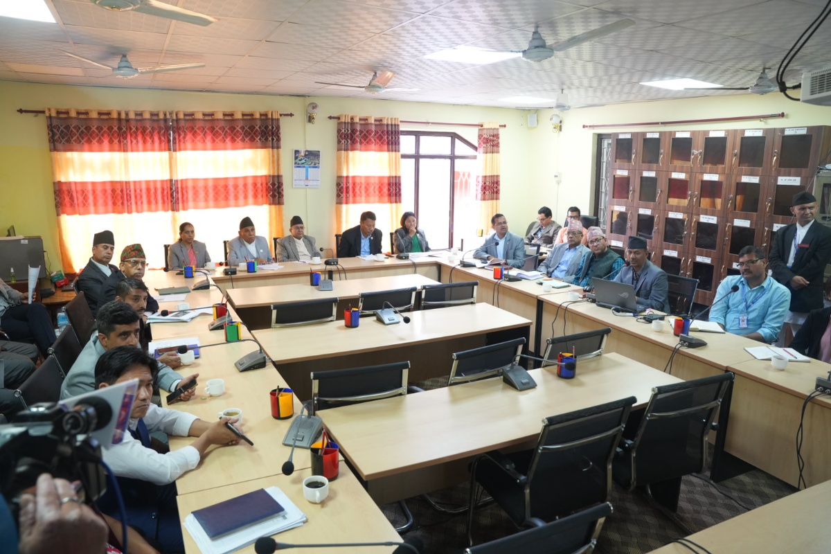 नयाँ संसद् भवन निर्माणमा भएको ढिलाइप्रति सभामुखको चासो