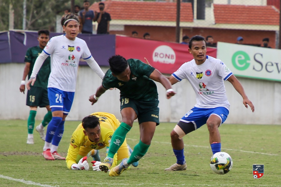 उपाधि होडमा रहेको मच्छिन्द्र बराबरीमा रोकियो, एपीएफसँग जावलाखेल पराजित