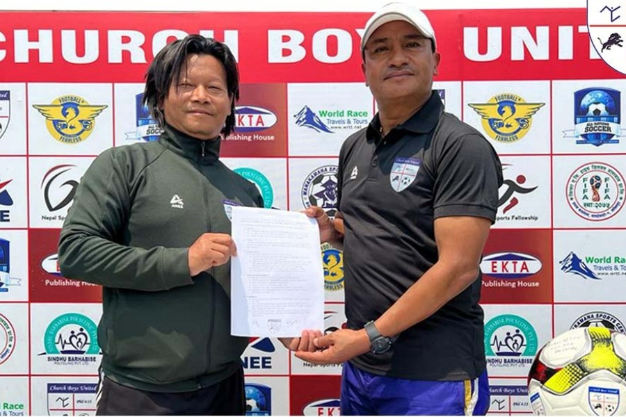 बालगोपाल महर्जन चर्च ब्वाइजको मुख्य प्रशिक्षक