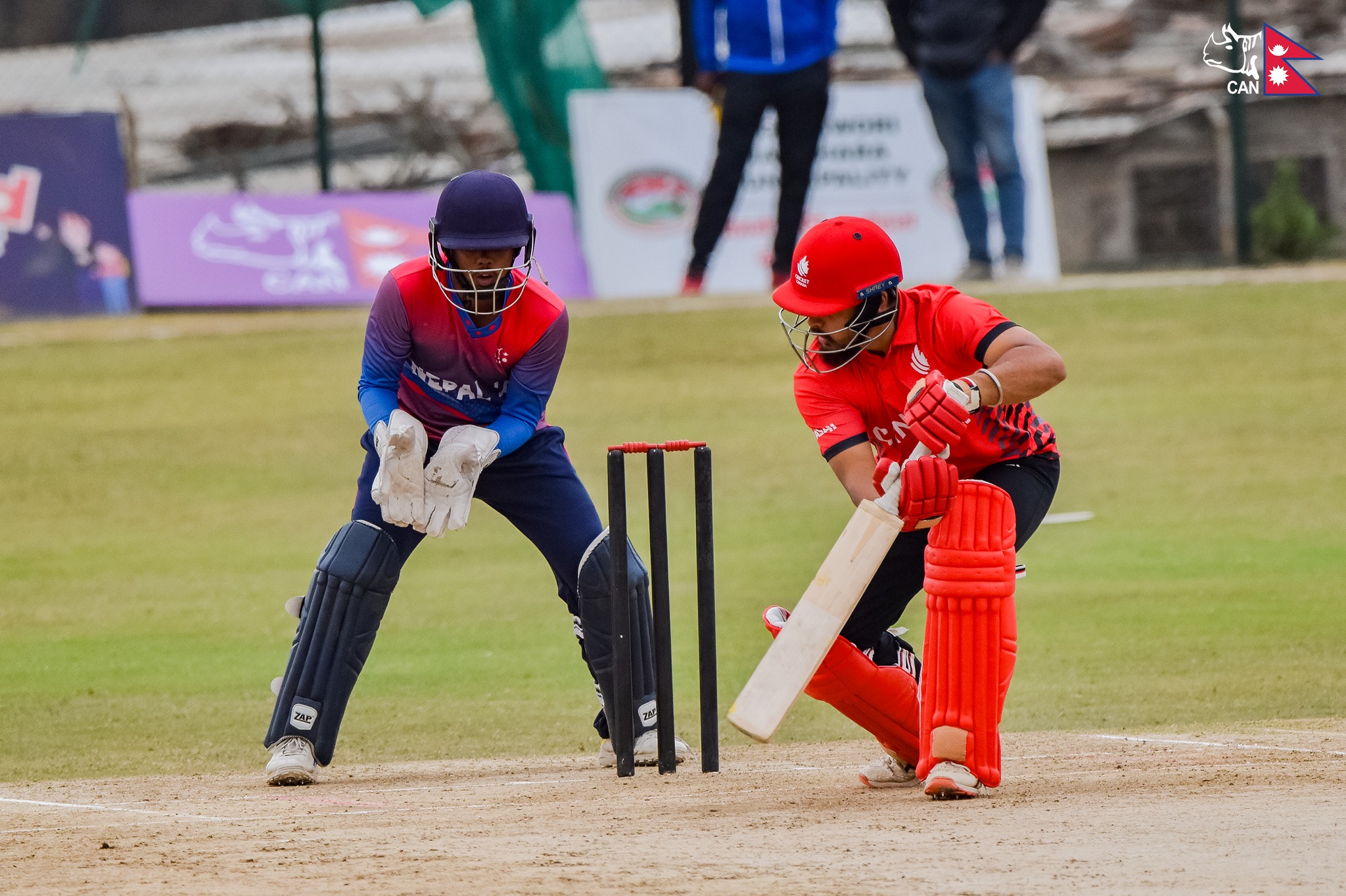 क्यानडाले जित्यो नेपाल ‘ए’सँगको श्रृंखला