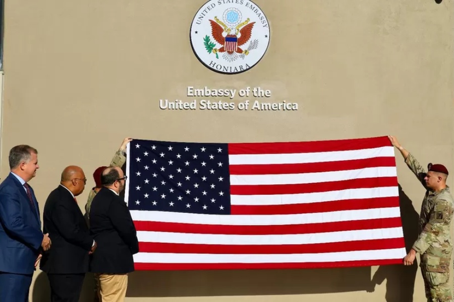 चीनको प्रभुत्व रोक्न अमेरिकाले सोलोमन आइल्यान्डस्मा ३० वर्षपछि खोल्यो दूतावास