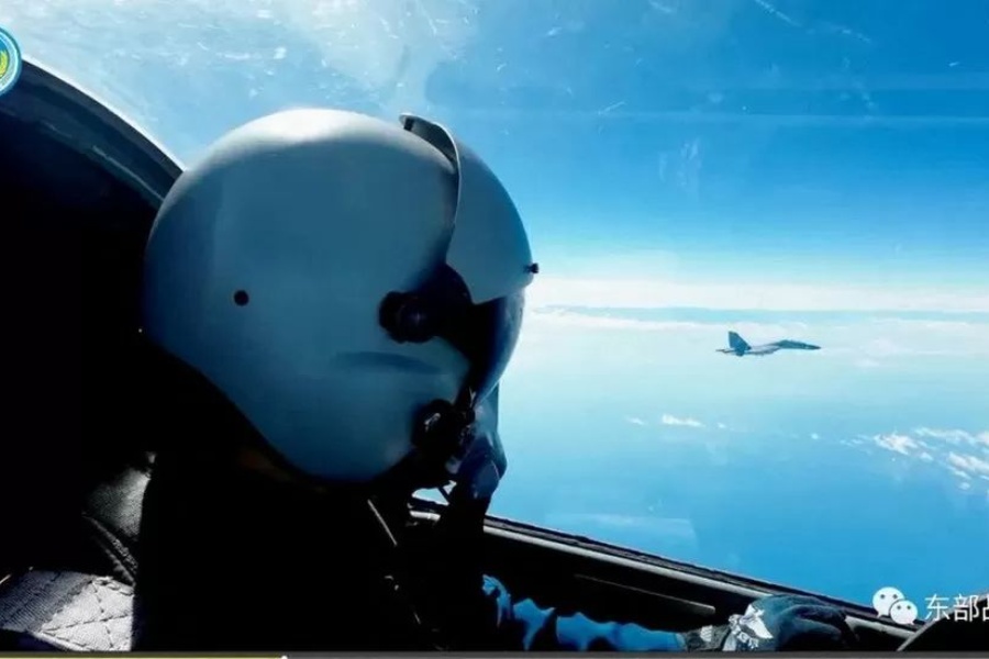 चिनियाँ ७१ वटा विमान ताइवानको सीमामा प्रवेश