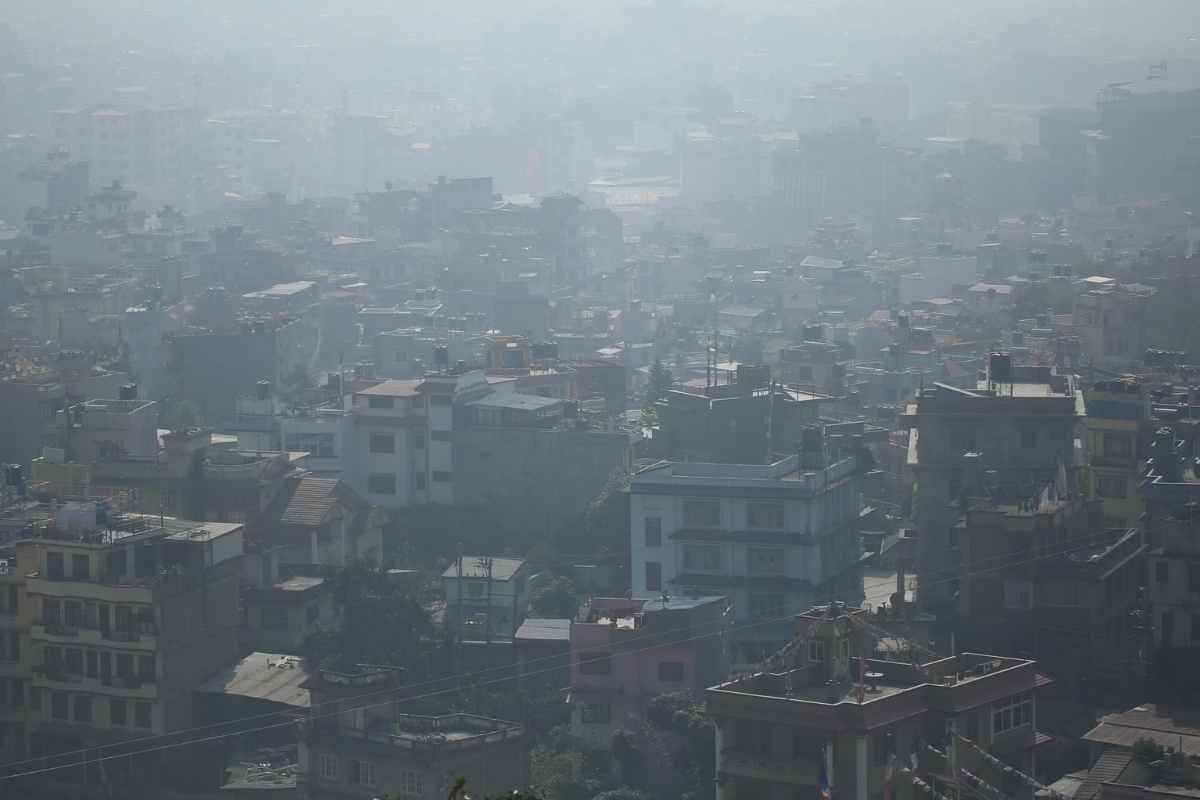 काठमाडौँमा हावाको गतिले घटायो वायु प्रदूषण