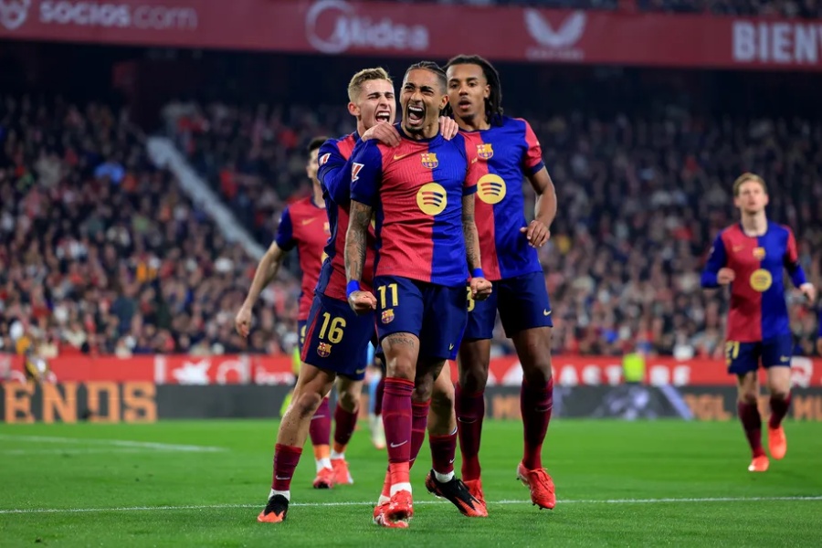 ला लिगा : बार्सिलोनासँग सेभिया ४-१ गोलले पराजित