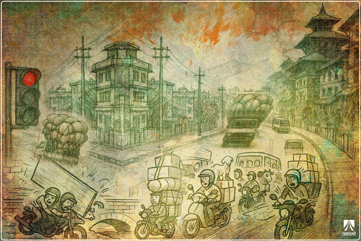 मोटरसाइकलमा ढुवानी: चालकले नै नबुझे कसले बुझ्ने?