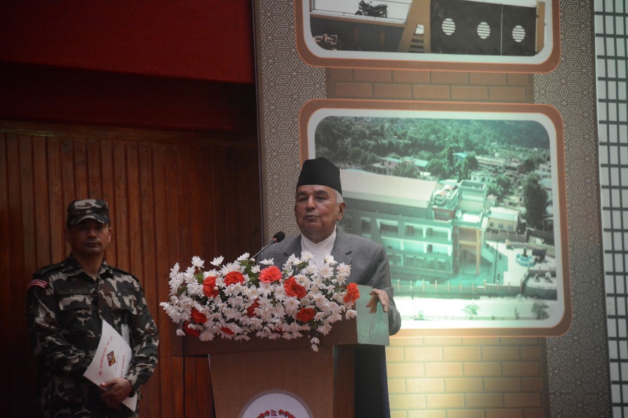 विकास र सुशासनका लागि सदैव सक्रिय रहने छु : राष्ट्रपति