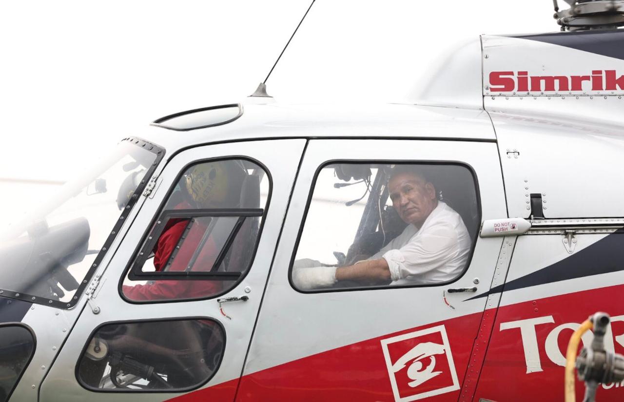 अर्थमन्त्री पौडेल र पोखराका नगरप्रमुख आचार्यलाई थप उपचारका लागि काठमाडौँ ल्याइयो