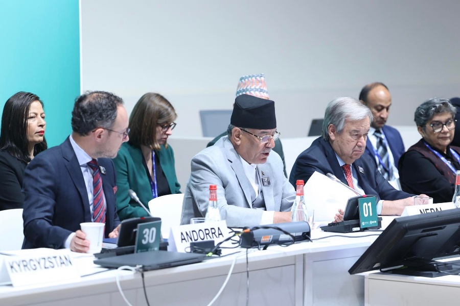 पेरिस सम्झौता कार्यान्वयनमा ढिला गर्नु हुँदैन: प्रधानमन्त्री