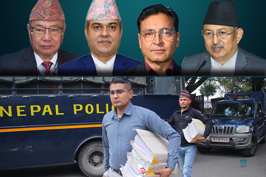 दुई महिना लामो अनुसन्धानपछि ३० जनालाई ५ कसुरमा मुद्दा चलाउनुपर्ने दाबीसहित प्रहरीले प्रतिवेदन बुझायो