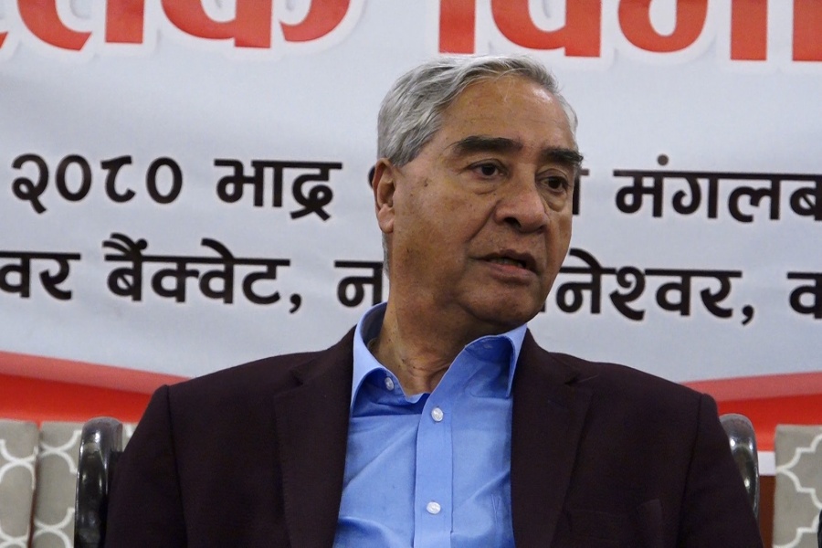 नेपालले चीन–भारतसँग सन्तुलित सम्बन्ध कायम राख्दा बुद्धिमत्ता हुन्छ : देउवा