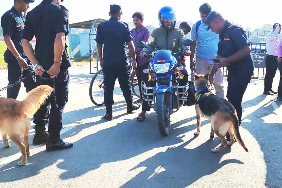 पूर्वी नाकामा प्रहरीको सुरक्षा निगरानी