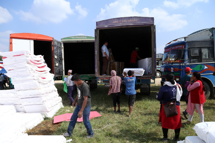  पहिलो चरणमा सबै जिल्लामा पुर्‍याइयो निर्वाचन सामग्री 