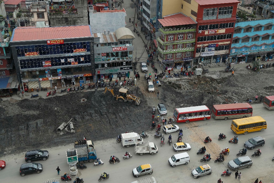 कलंकी–बसुन्धरा चक्रपथ विस्तार (तस्वीरमा)