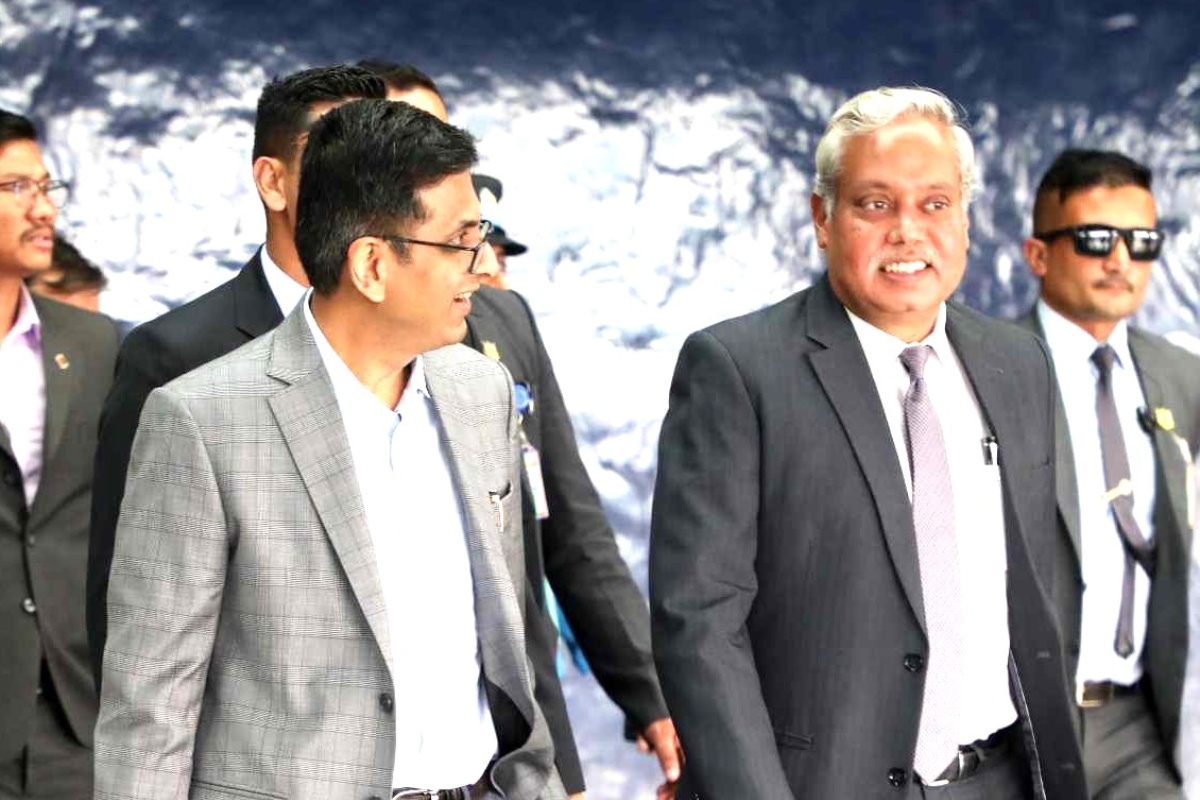 भारतका प्रधानन्यायाधीश चन्द्रचुड काठमाडौँमा