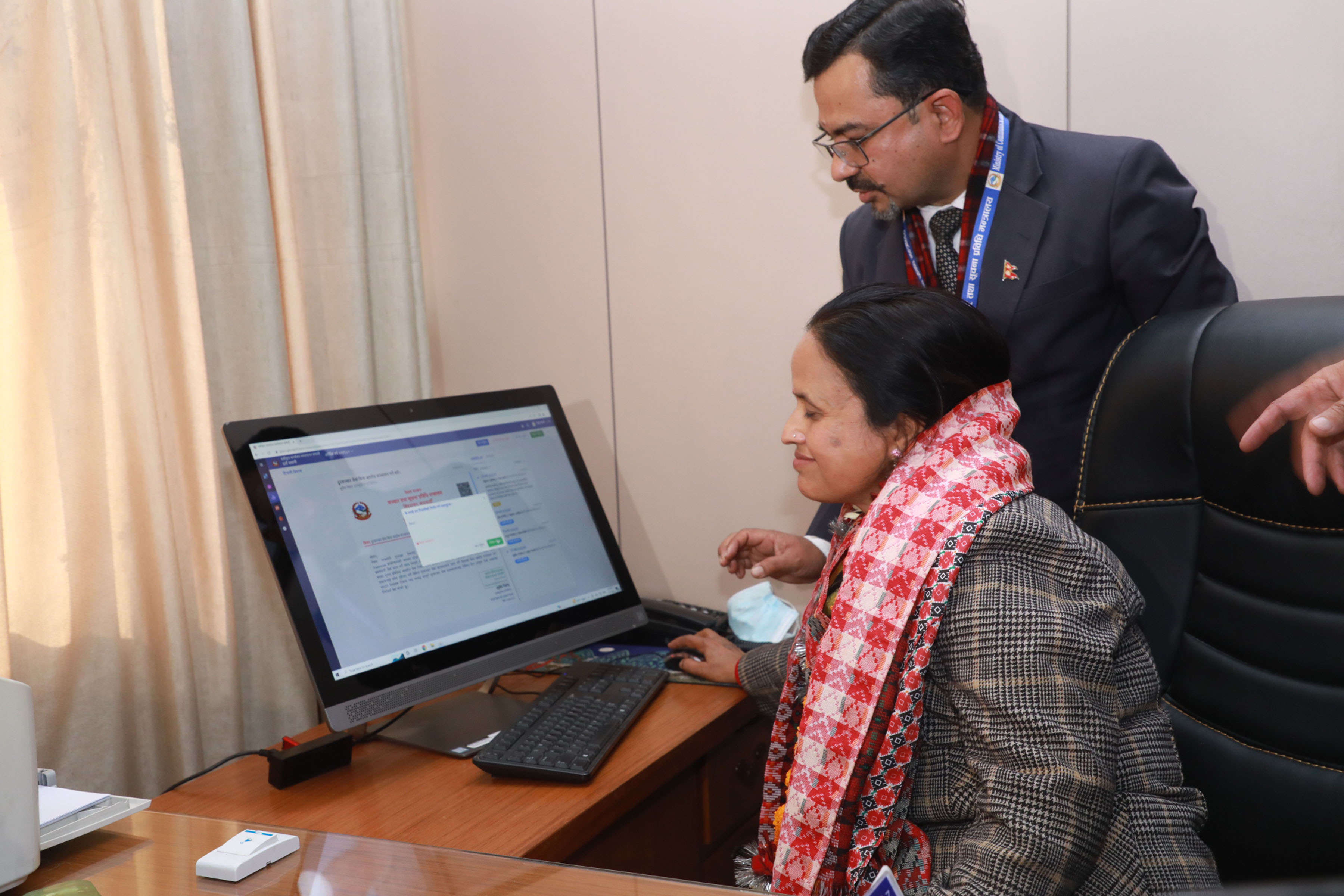 सञ्चार तथा सूचना प्रविधिलाई जनताको सहज पहुँचमा पुर्‍याउँछु  : मन्त्री शर्मा