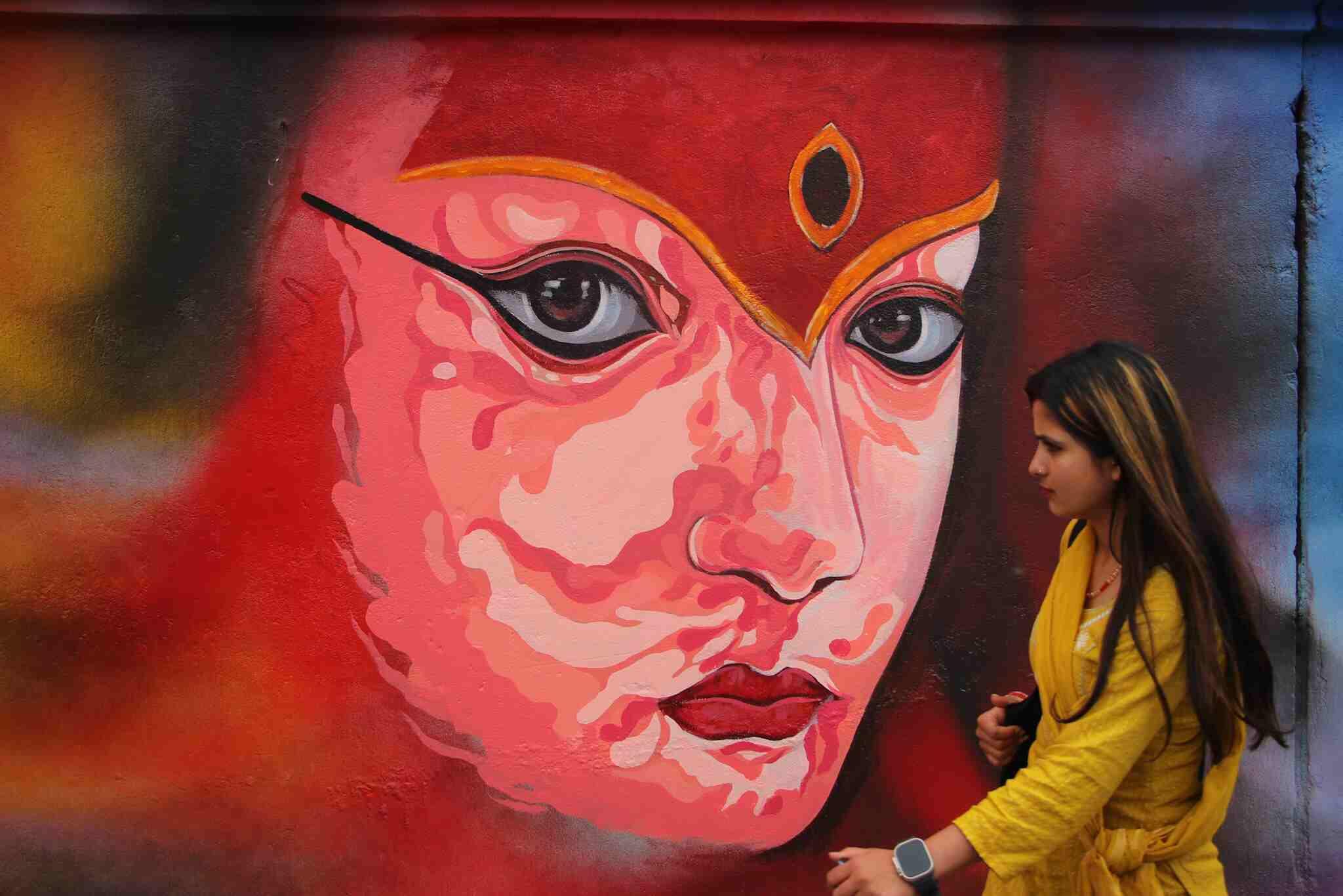 भित्तामा कला