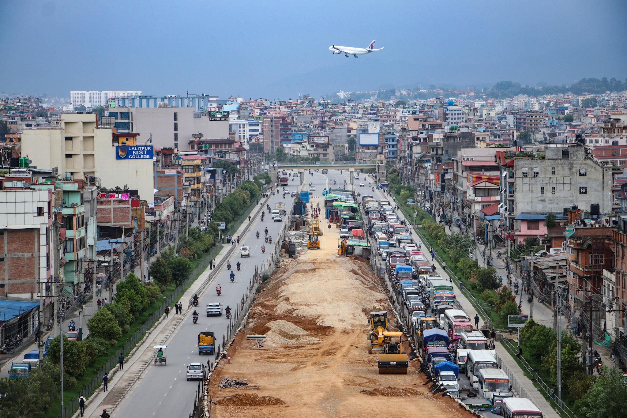 ग्वार्कोमा यस्तो बन्दैछ फ्लाइओभर