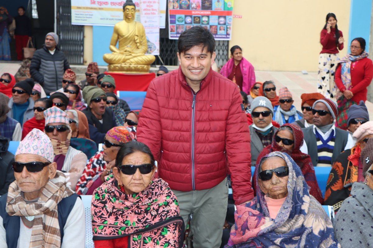 ९९ वर्षमा आँखाको ज्योति फर्किँदा ...