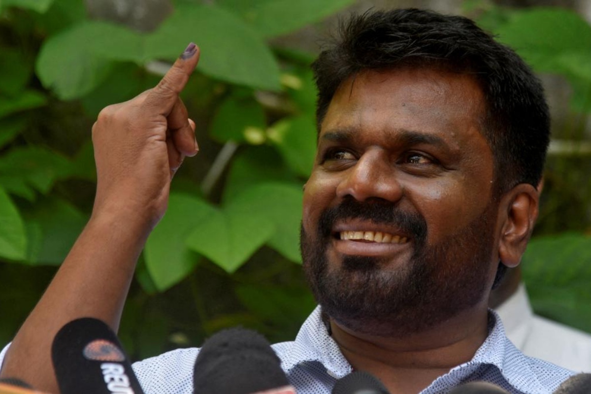 श्रीलंकामा भएको राष्ट्रपतीय निर्वाचनमा मार्क्सवादी नेता दिसानायकालाई अग्रता