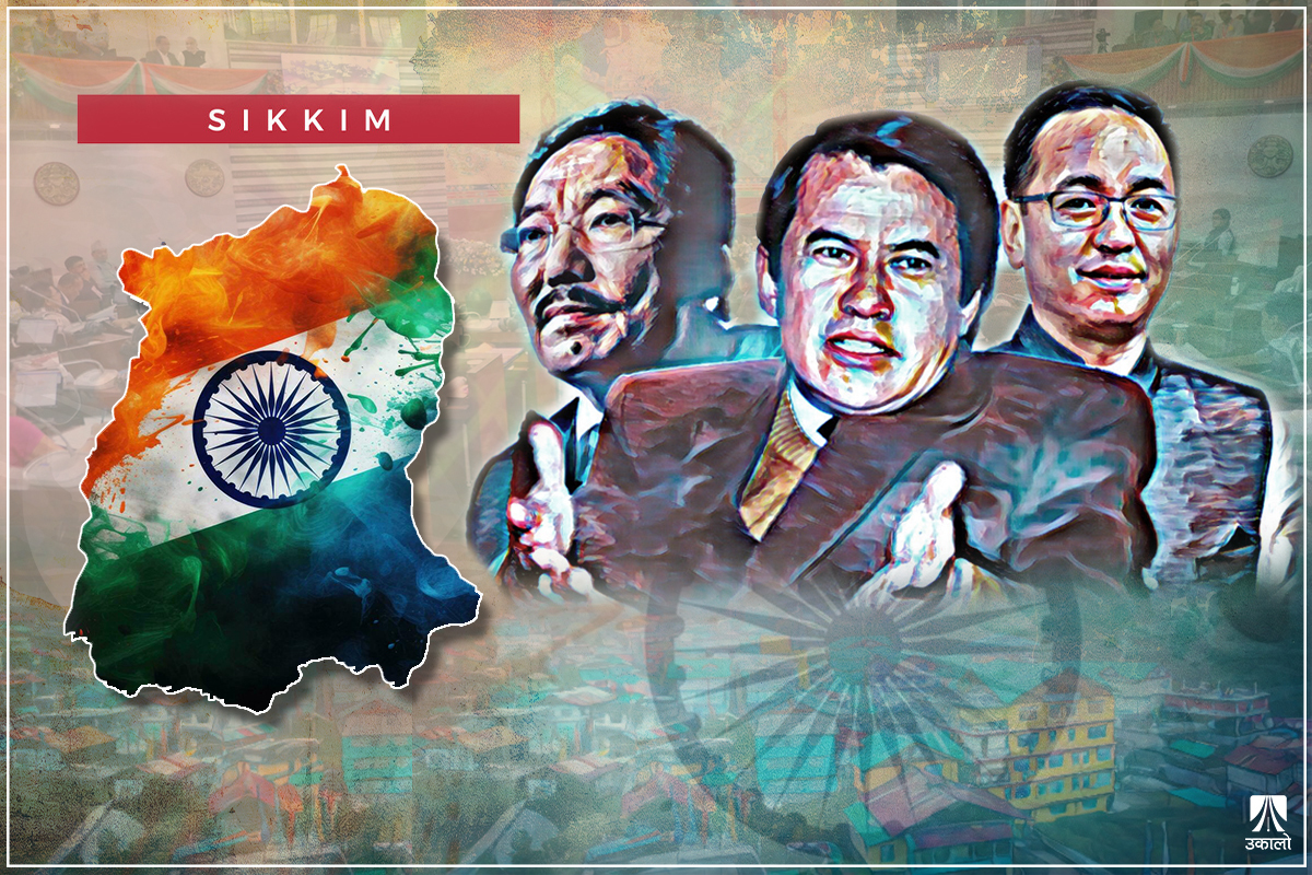 सिक्किमको राजनीति: साबिक पार्टीबाट विद्रोह गर्नेहरूको सत्तारोहण