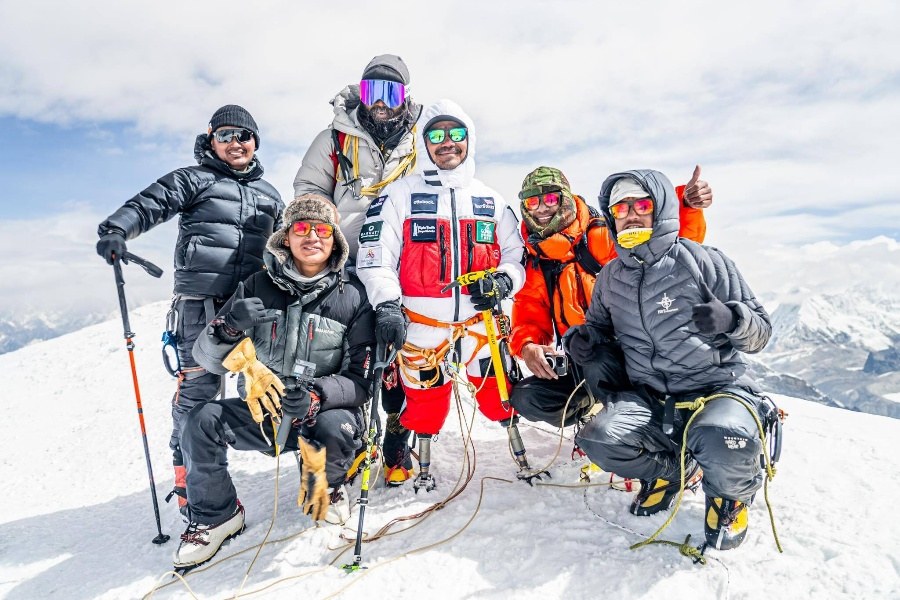 दुवै खुट्टा नभएका हरि सगरमाथाको ‘क्याम्प २’मा 