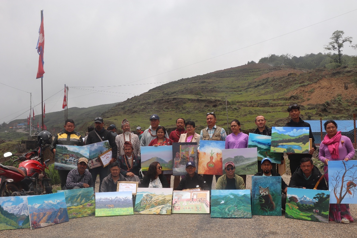 चित्रकलाबाट मुन्दुम पदमार्गको प्रवर्द्धन