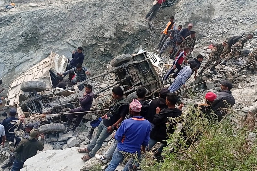 बझाङमा जीप दुर्घटना, ६ जनाको मृत्यु