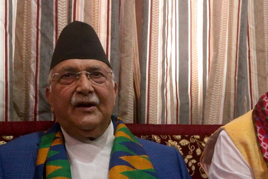 माओवादीले बेइमानी र झुट बोल्ने काम मात्रै गर्‍यो: ओली 