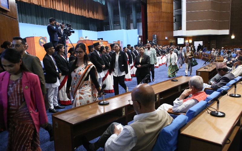 रास्वपा र राप्रपाले बहिस्कार गरे संसद् बैठक