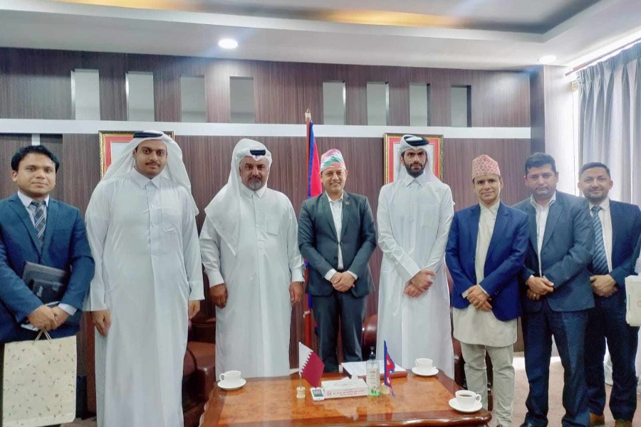 नेपाली श्रमिकको सीप विकासमा सहयोग गर्न कतार तयार