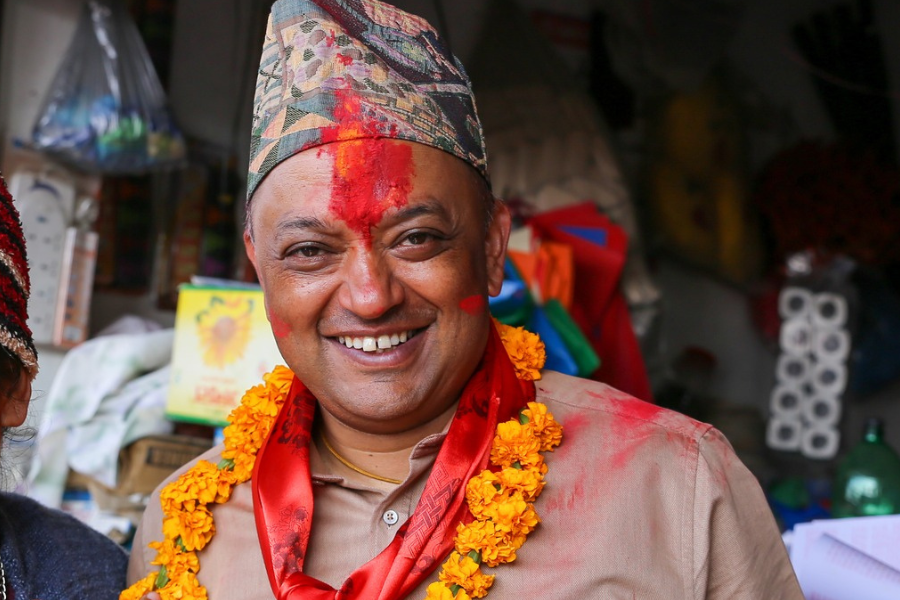 काठमाडौं–४ मा गगन थापाको 'ह्याट्रिक' जित 