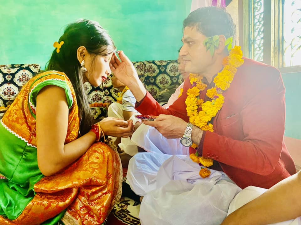 नेपालगन्जमा मुस्लिम समुदायका अगुवाले भाइटीका लगाएर मनाए तिहार