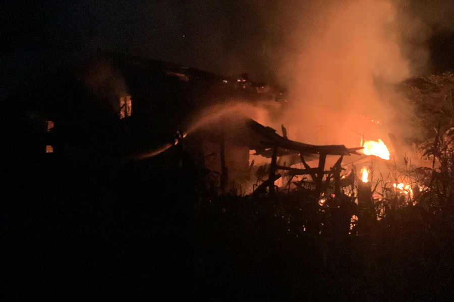 मोरङको चिउरा मिलमा आगलागी, १ करोड ५० लाखको क्षति