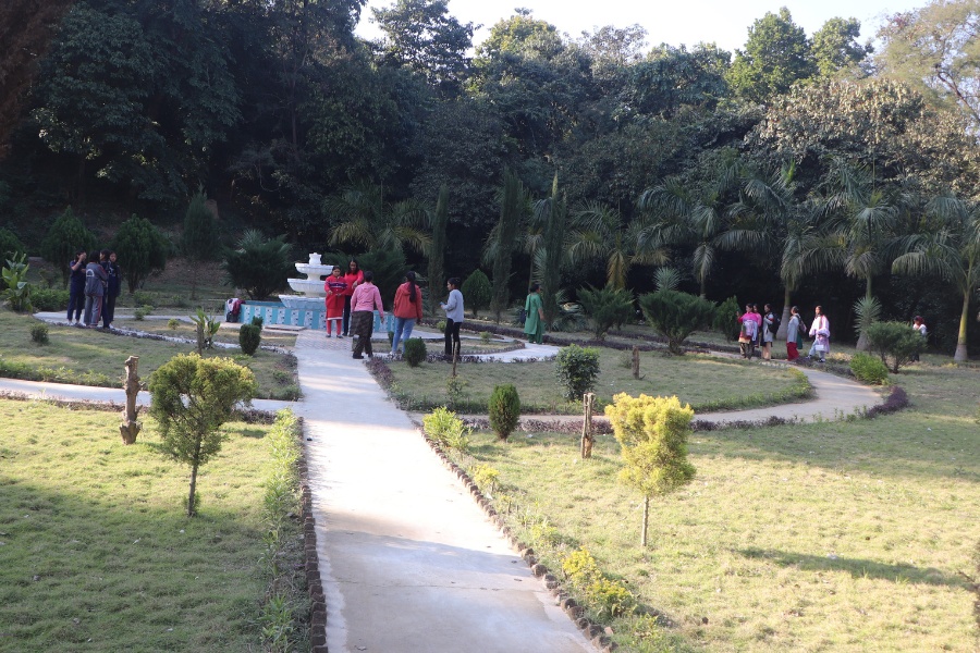 लमहीको जैविक विविधता पार्कमा बढ्दै पर्यटक