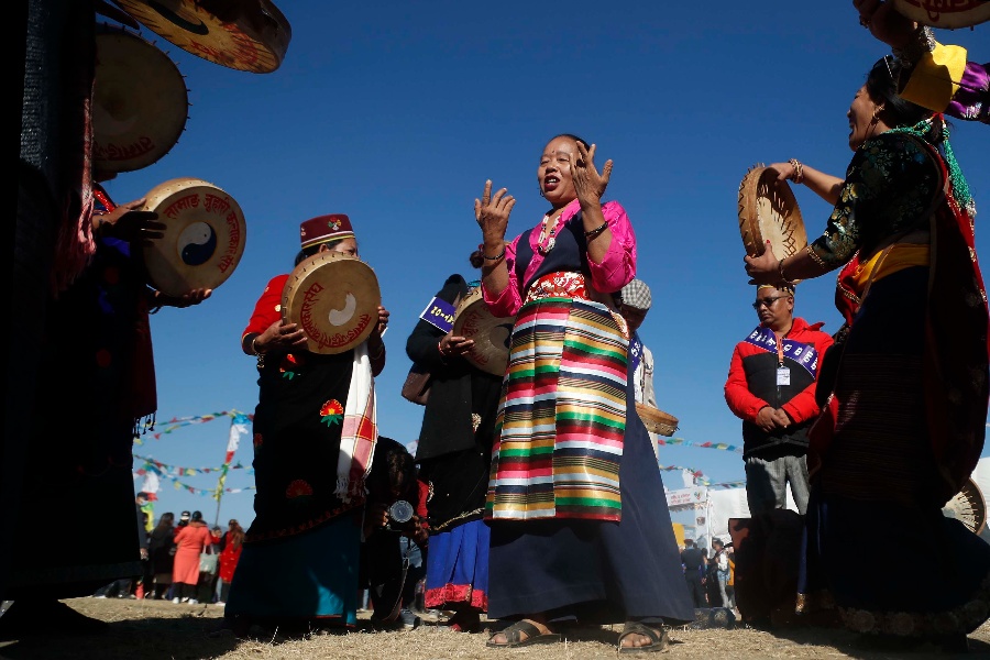 तामाङ समुदायले सोनाम ल्होछार मनाउँदै