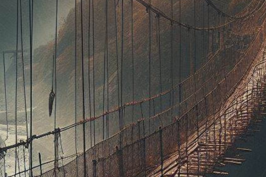 १३६ वर्ष पुरानो झोलुंगे पुल पुनर्निर्माण