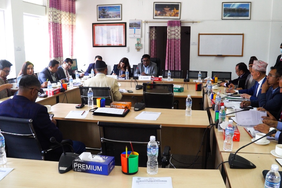 न्यारोबडी जहाजको इन्जिन प्रकरणमा बदमासी नगरेको आधार पेस गर्न संसदीय समितिको निर्देशन