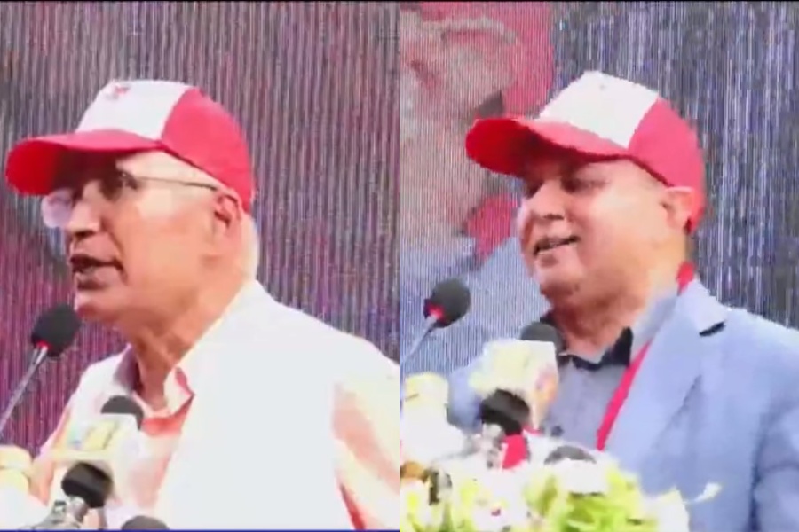 एमालेमा गुटबन्दी नभएको उपाध्यक्ष पौडेल र महासचिव पोखरेलको दाबी