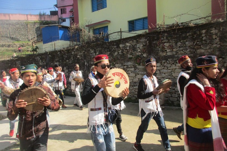 तामाङ समुदायले सोनाम ल्होछार मनाउँदै 