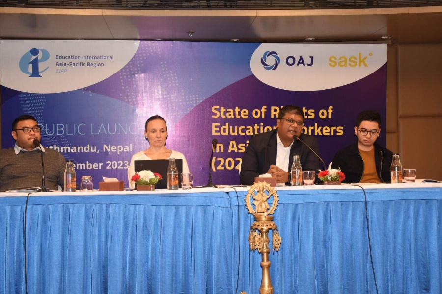 एशियामा शिक्षकको श्रमको सम्मान निराशाजनक