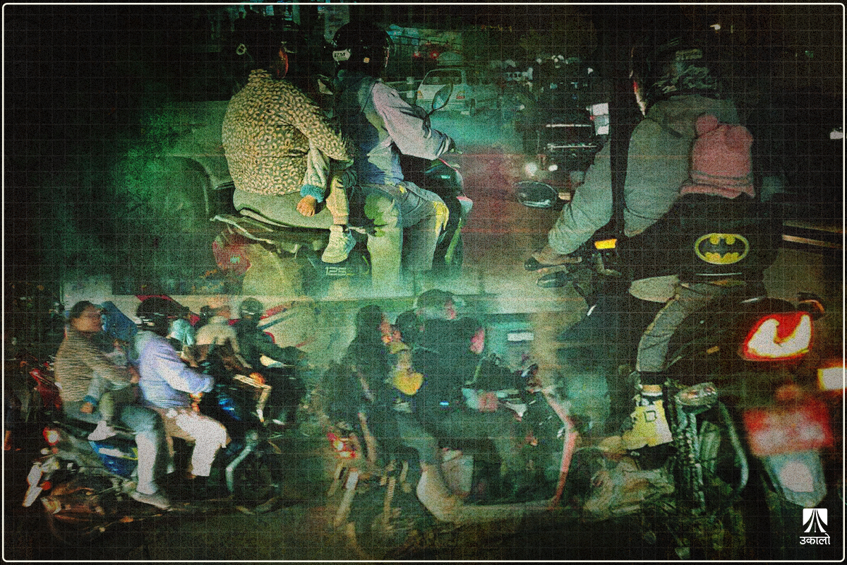 सडकमा असुरक्षित बालबच्चा, अभिभावक नै बनाइरहेछन् दुर्घटनाको ‘पासो’