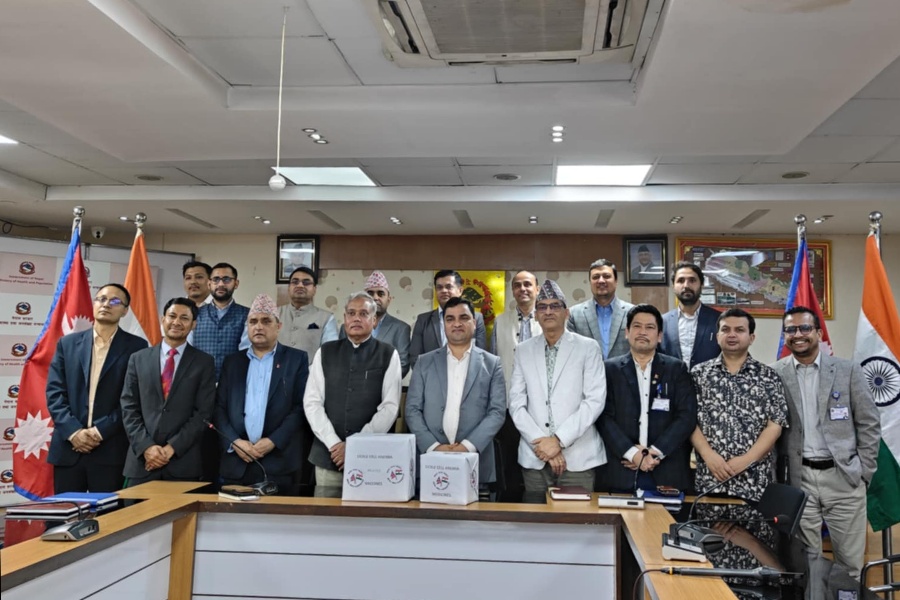 सिकलसेल एनिमिया र थालसेमियामा प्रयोग हुने खोप हस्तान्तरण