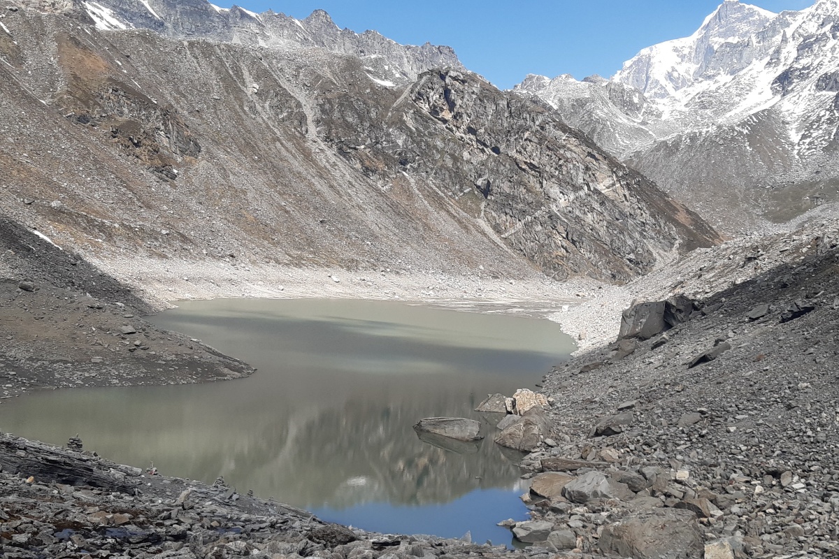 दूधपोखरी कुण्डमा घट्दो जलसतहले स्थानीय चिन्तित