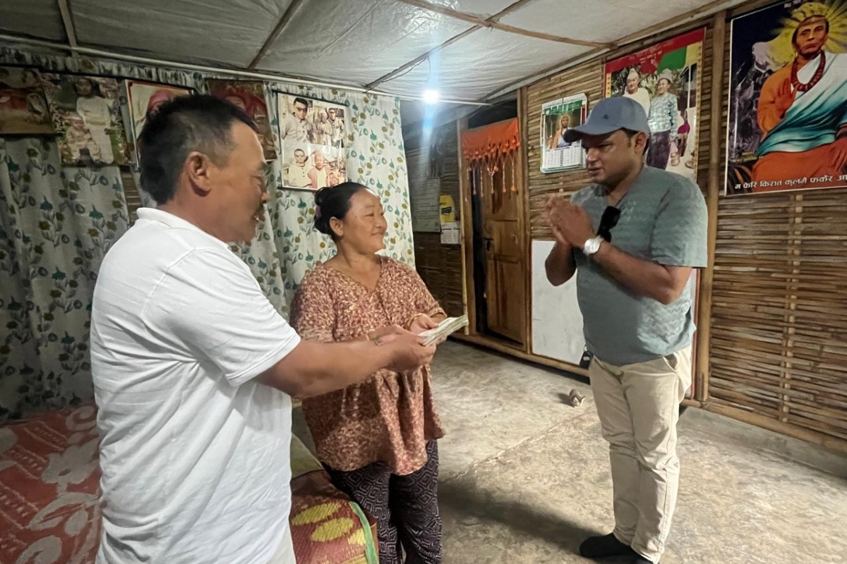 भुटानी राजबन्दी राईलाई अमेरिकाबाट १ लाख रुपैयाँ सहयोग