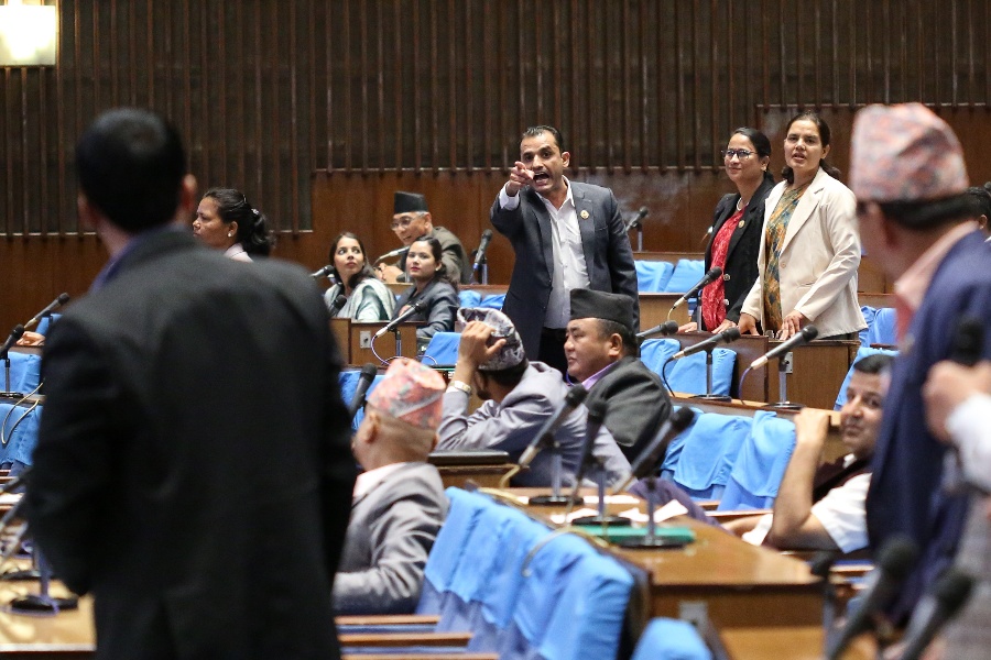 ‘हिंसा’ शब्दको पक्षविपक्षमा बहस हुँदा प्रतिनिधिसभा बैठक स्थगित