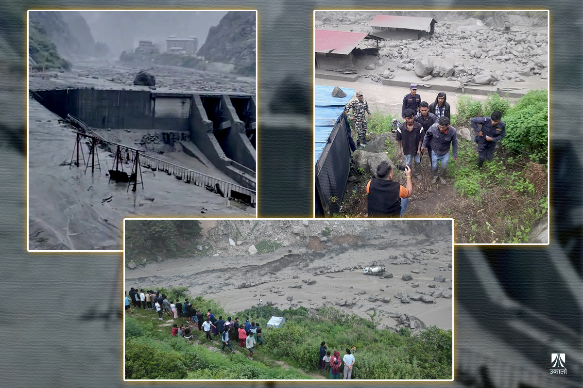 भोटेकोशीमा बाढीको पूर्वसूचना थिएन, विभाग भन्छ– वर्षाले बाढी आएको होइन, हिमताल विस्फोट हुनसक्छ